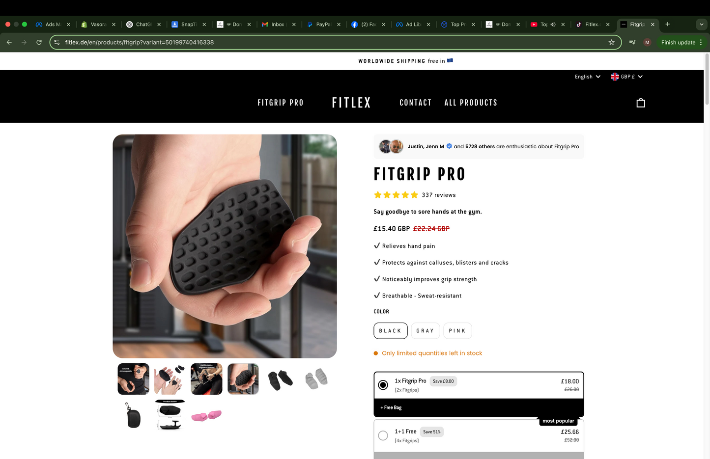 Gym Grip Pro