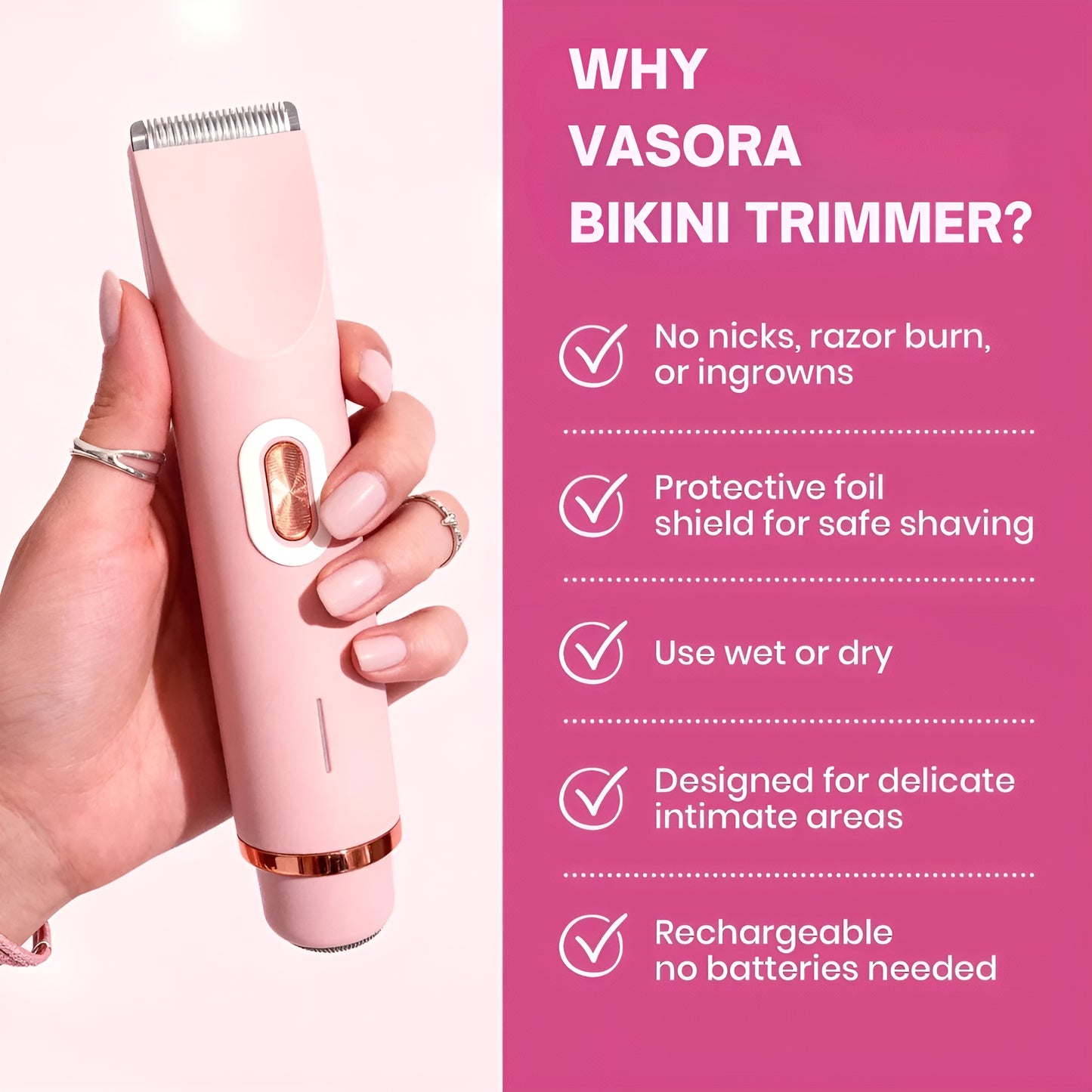 2‑in‑1 Bikini & Body Trimmer